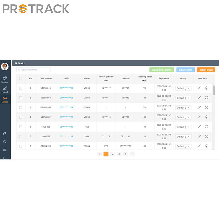 A vehicle tracking system typically consists of the following components and features