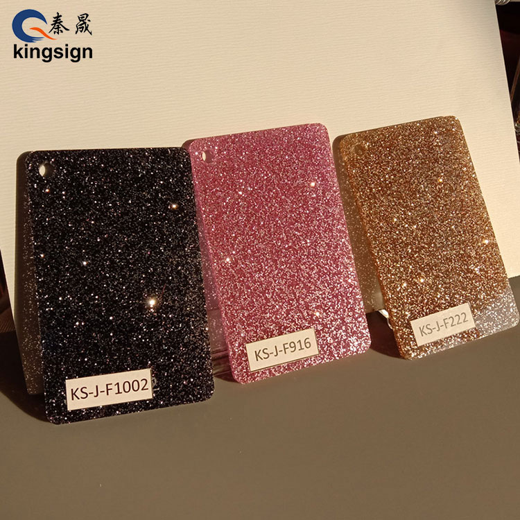 Considerations regarding glitter acrylic sheets