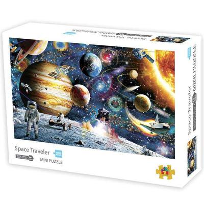 Aspects associated with 1000-piece puzzles