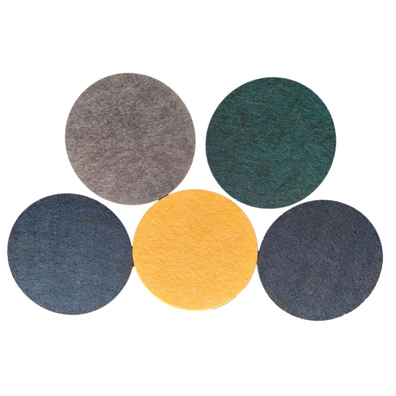 Features and considerations for round polyester acoustic panels