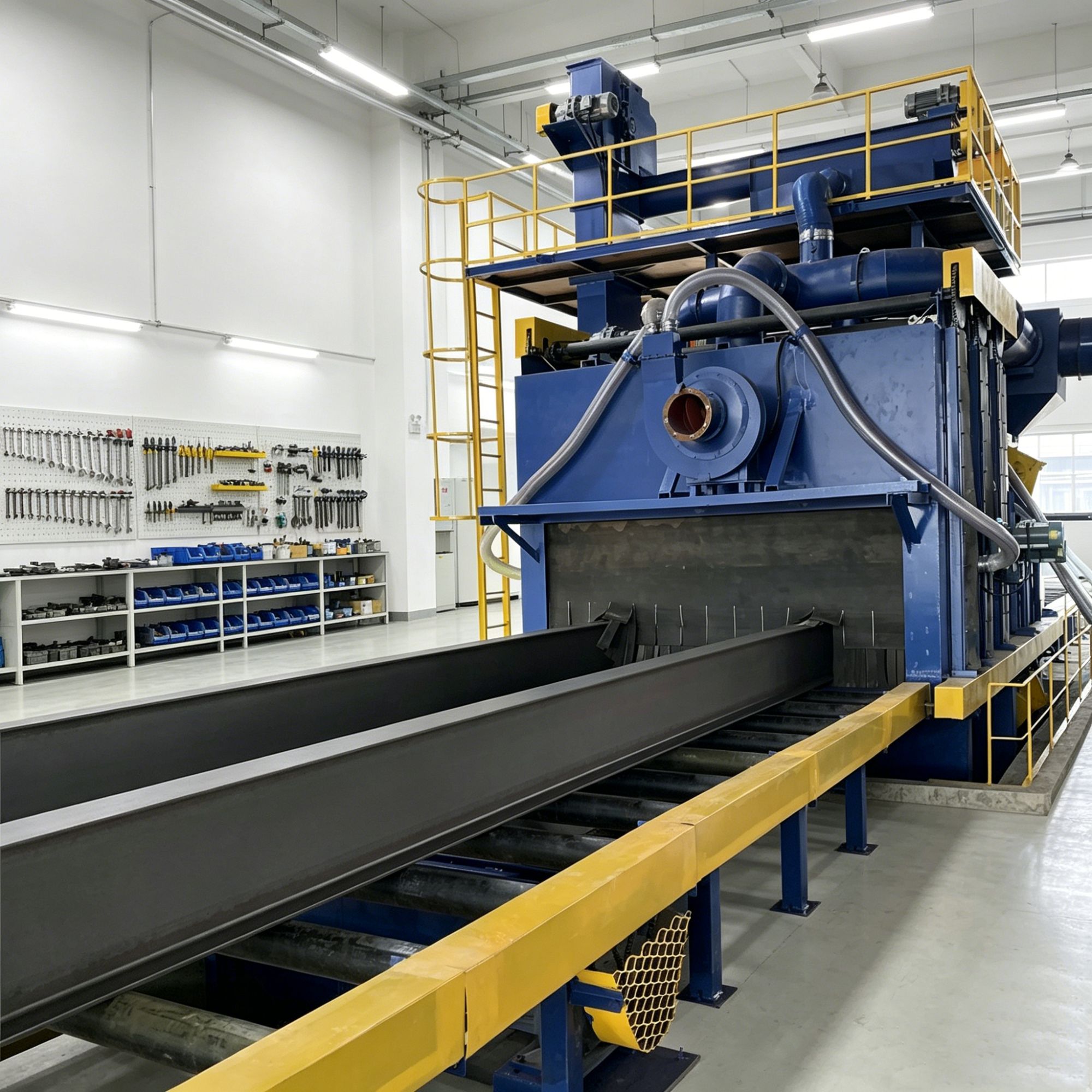 Custom H Beam Shot Blasting Machine Solutions: Enhance Structural Steel Surface Preparation
